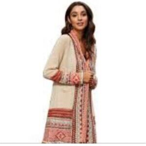 Max Sport Bohemian Cream Long Cardigan-‎ worn a few times. 140 retail